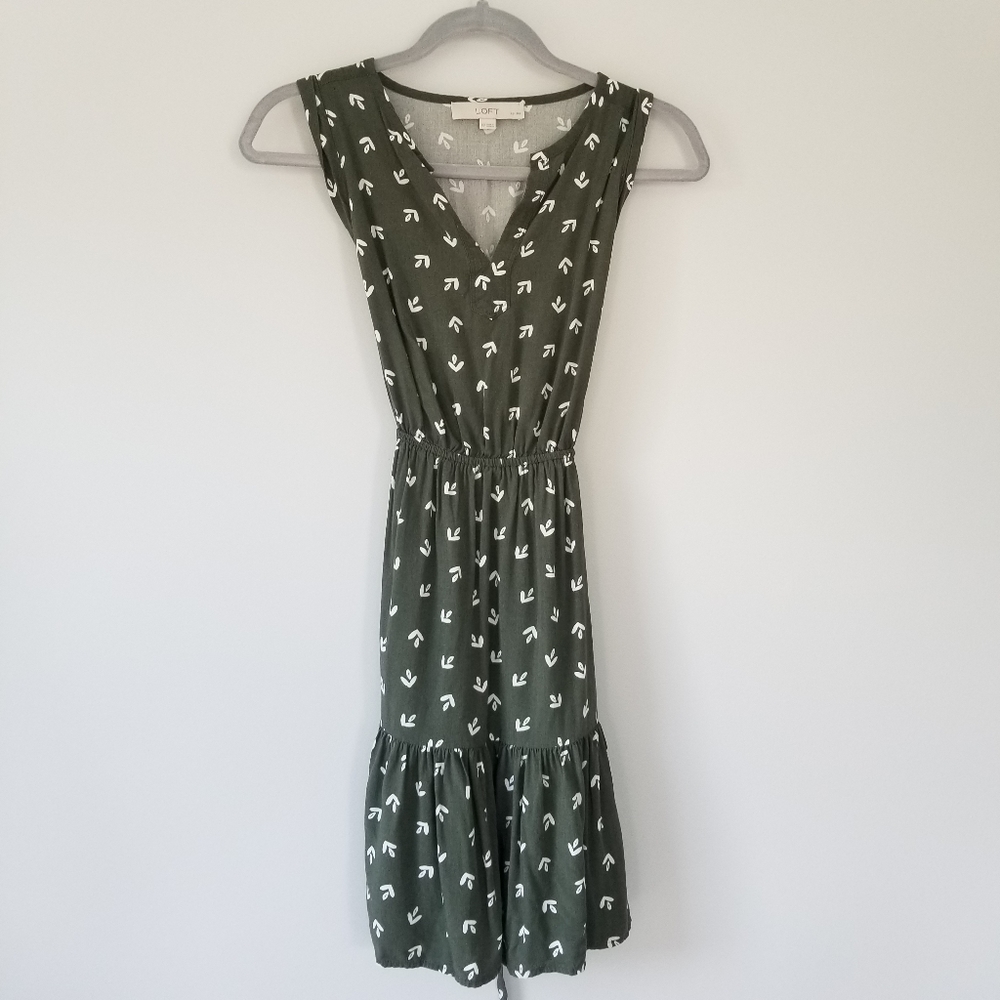 LOFT | Printed Dress